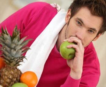 βιταμίνες για άντρες σε φρούτα